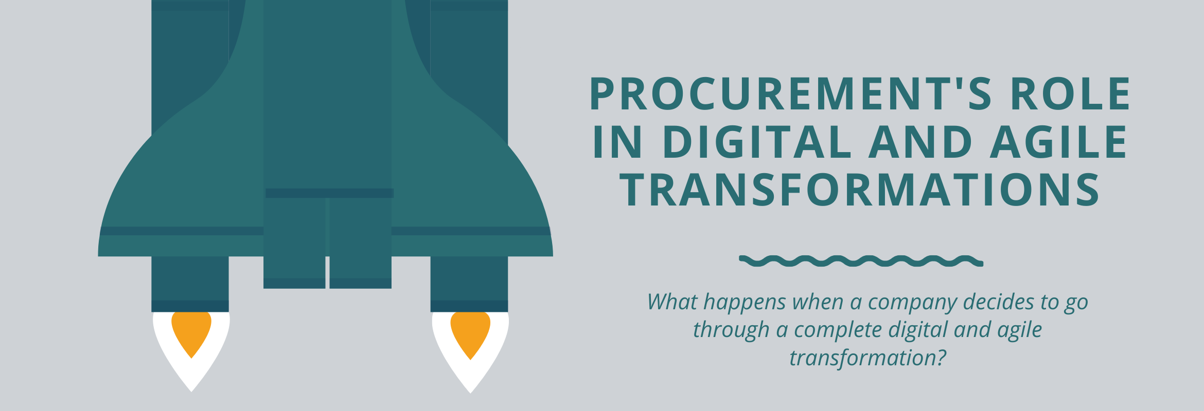 Procurement digital and agile transformation